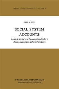 Social System Accounts