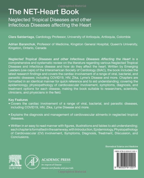 The NET-Heart Book: Neglected Tropical Diseases and other Infectious Diseases affecting the Heart 1st Edition